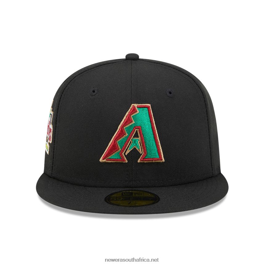 Arizona Diamondbacks State Tartan Black 59FIFTY Fitted Cap New Era TRBRBN454