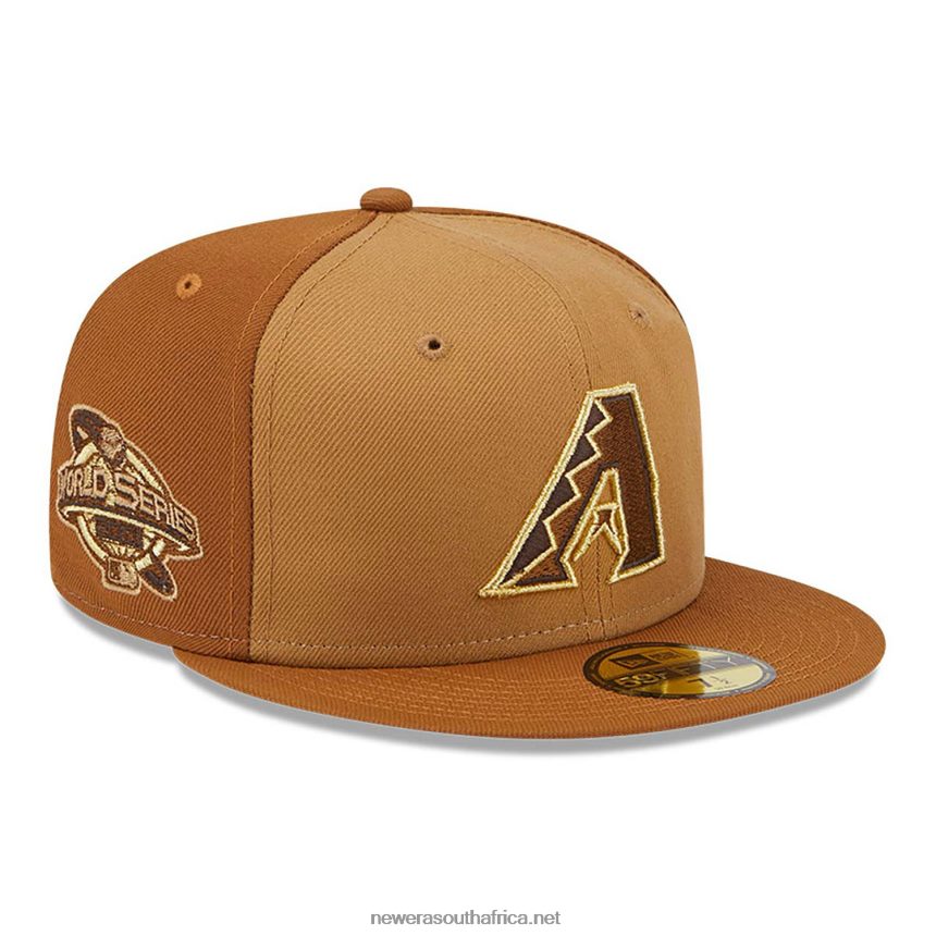 Arizona Diamondbacks Tri Tone Brown 59FIFTY Fitted Cap New Era TRBRBN259