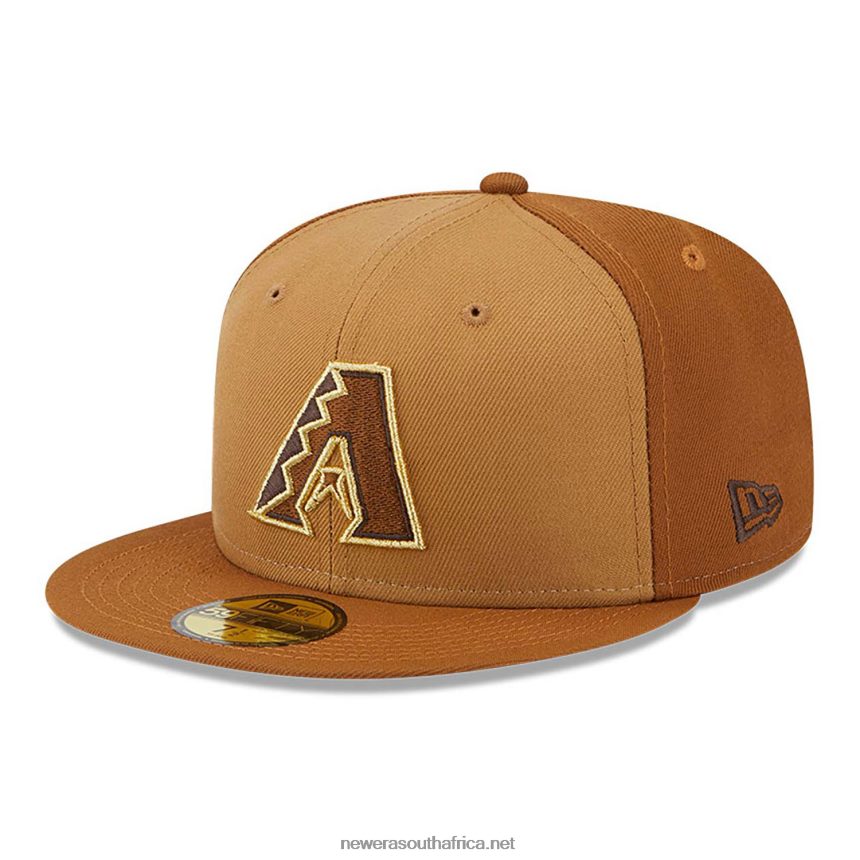 Arizona Diamondbacks Tri Tone Brown 59FIFTY Fitted Cap New Era TRBRBN259