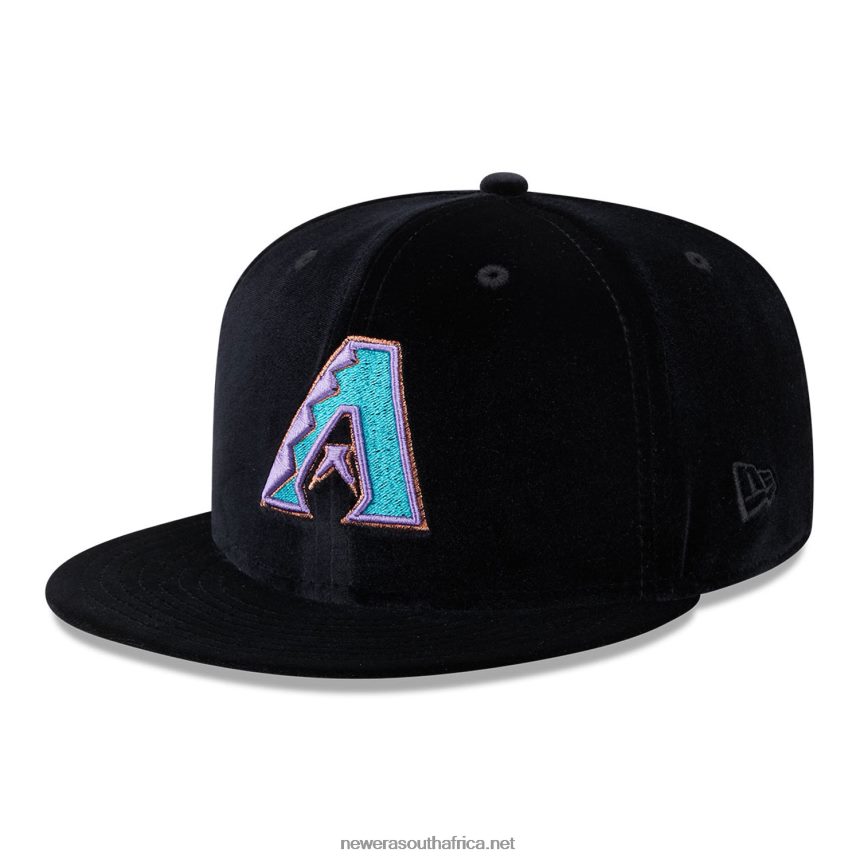 Arizona Diamondbacks Velvet Black 59FIFTY Fitted Cap New Era TRBRBN872