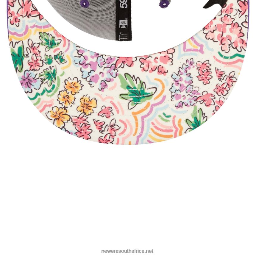 Arizona Diamondbacks Watercolour Floral Purple 59FIFTY Cap New Era TRBRBN1254