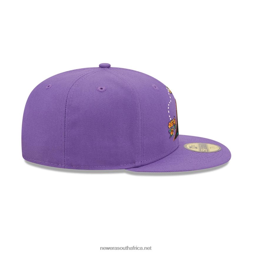 Arizona Diamondbacks Watercolour Floral Purple 59FIFTY Cap New Era TRBRBN1254