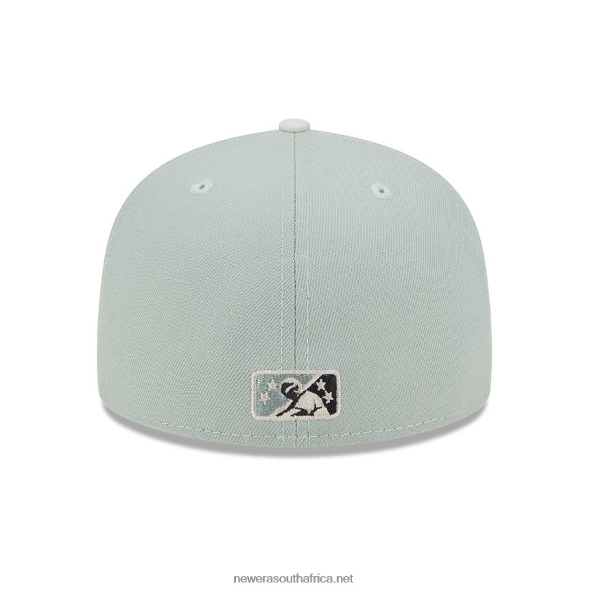 Ashville Tourists Hometown Roots Green 59FIFTY Fitted Cap New Era TRBRBN501