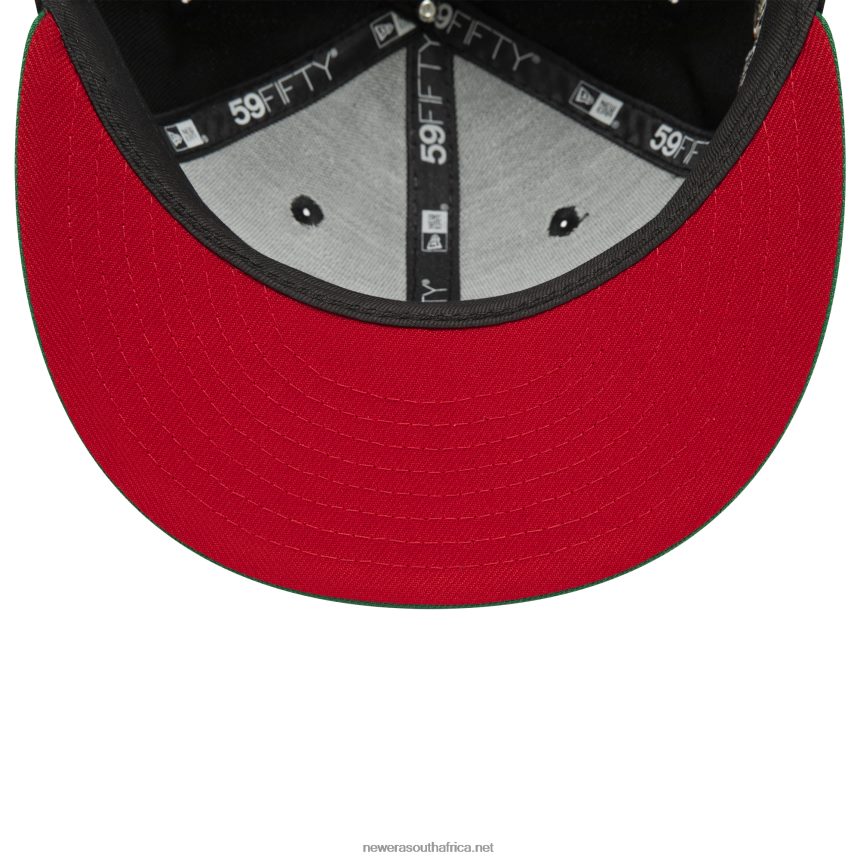 Atlanta Braves 1995 World Series Black 59FIFTY Fitted Cap New Era TRBRBN1411