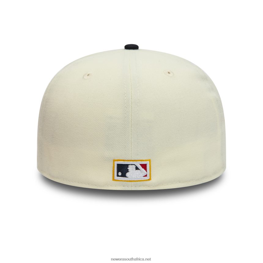 Atlanta Braves 2017 Chrome White 59FIFTY Fitted Cap New Era TRBRBN1401