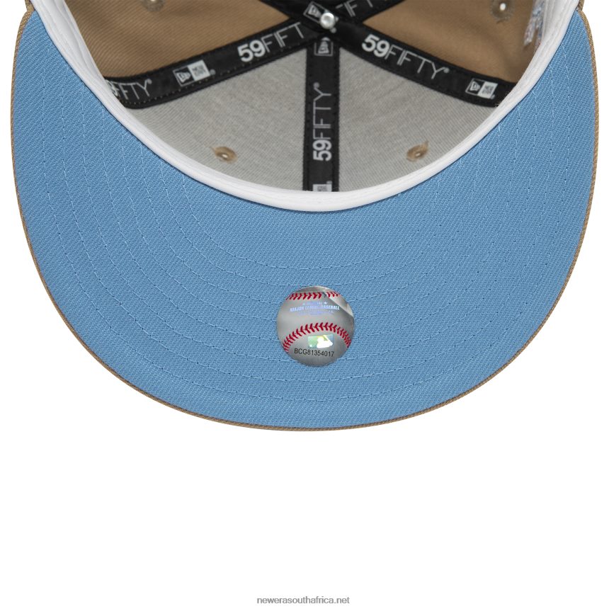 Atlanta Braves 30th Season Camel 59FIFTY Fitted Cap New Era TRBRBN93