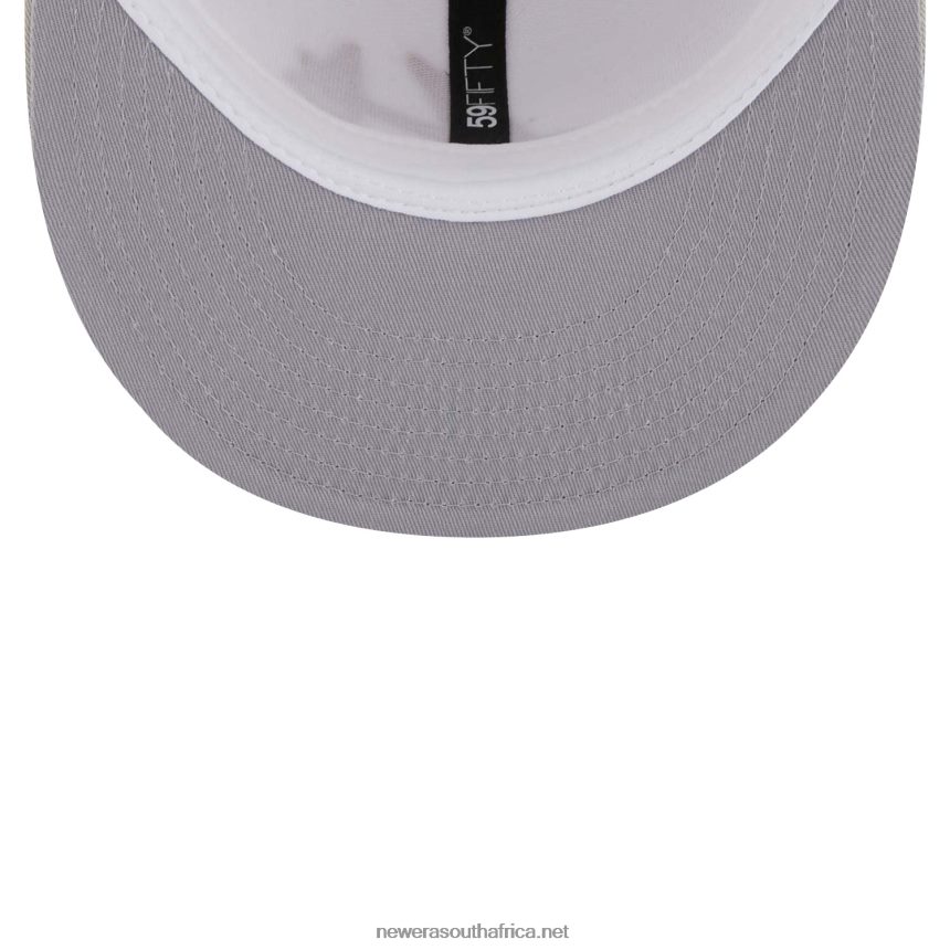 Atlanta Braves Anniversary Light Beige 59FIFTY Fitted Cap New Era TRBRBN1099