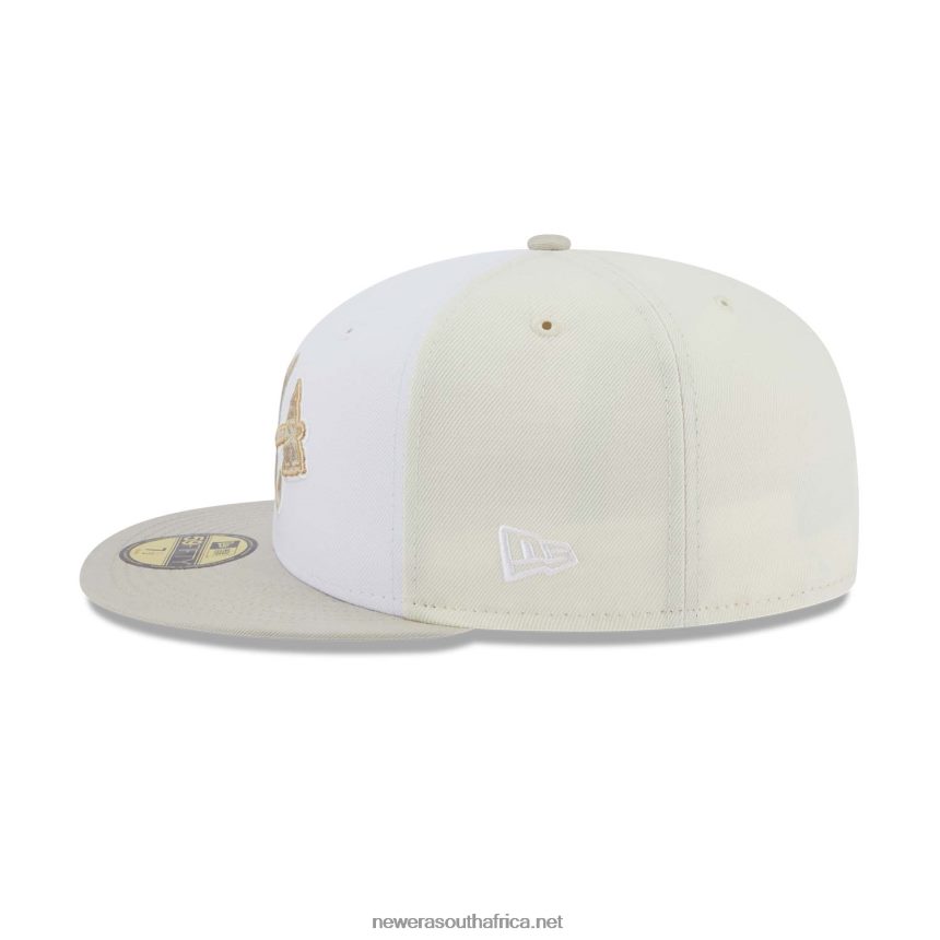 Atlanta Braves Anniversary Light Beige 59FIFTY Fitted Cap New Era TRBRBN1099
