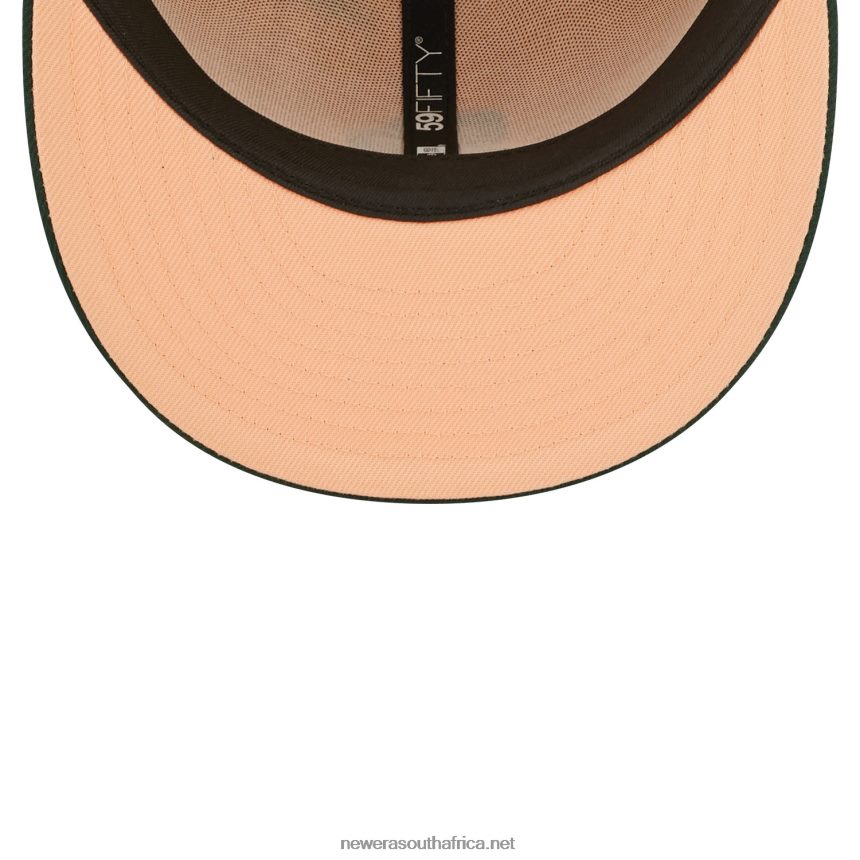 Atlanta Braves Back to School Yellow 59FIFTY Fitted Cap New Era TRBRBN1424