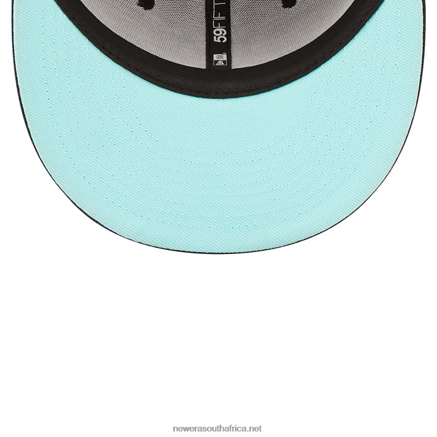 Atlanta Braves Black and Blue Tint 59FIFTY Fitted Cap New Era TRBRBN1065