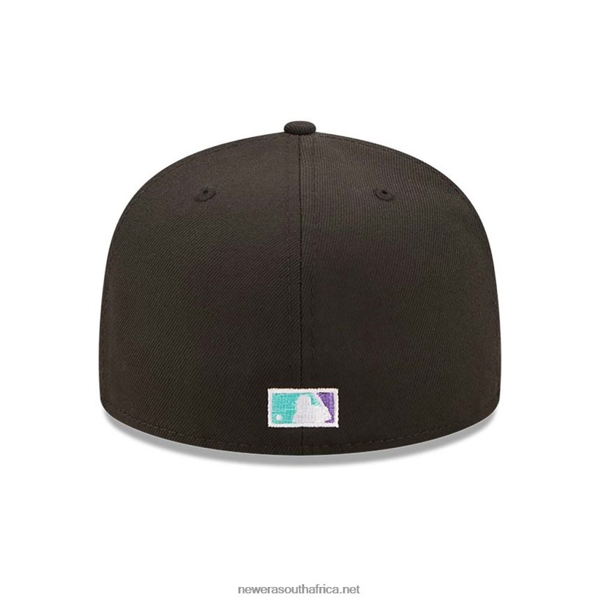 Atlanta Braves Black and Blue Tint 59FIFTY Fitted Cap New Era TRBRBN1065