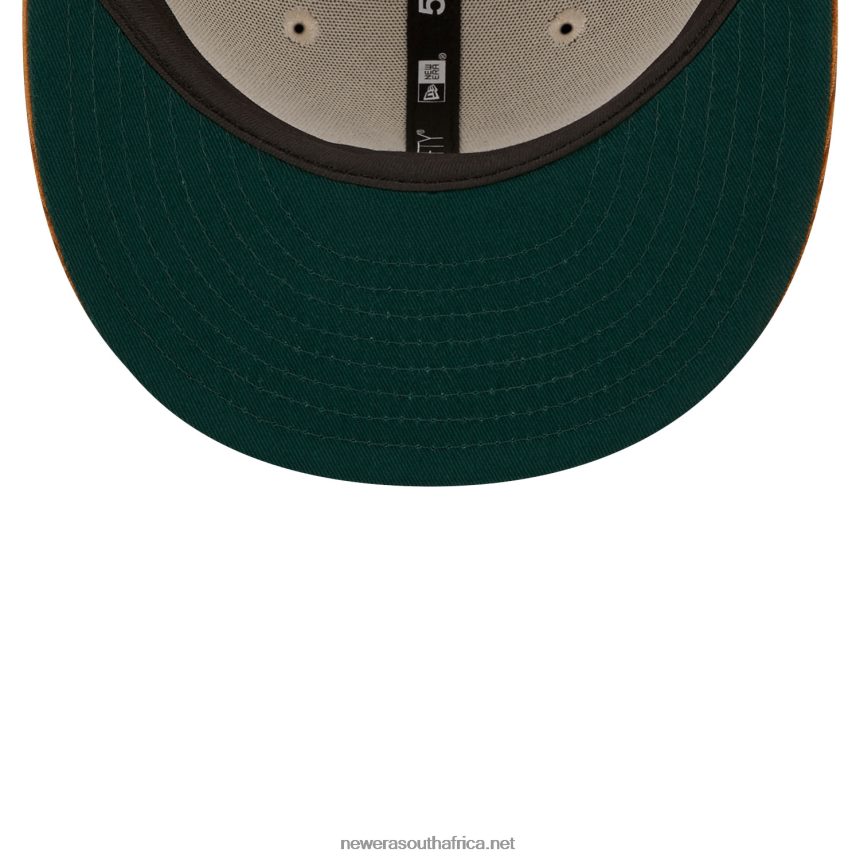 Atlanta Braves Cord Visor Stone 59FIFTY Fitted Cap New Era TRBRBN650