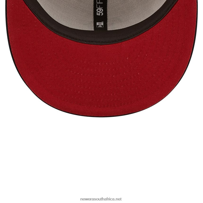 Atlanta Braves Fall Classic White 59FIFTY Fitted Cap New Era TRBRBN1190