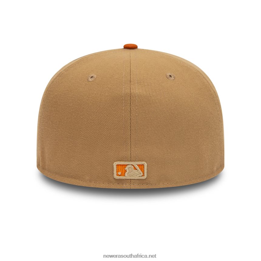 Atlanta Braves Fall Colours Beige 59FIFTY Fitted Cap New Era TRBRBN636