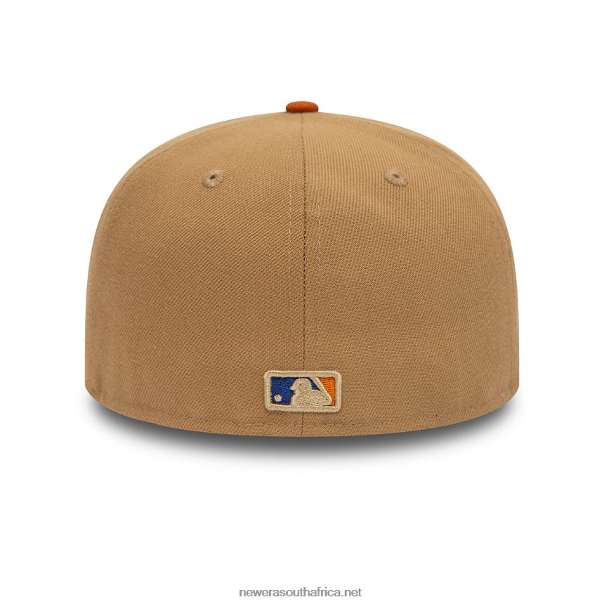 Atlanta Braves Fall Colours Contrast Visor Brown 59FIFTY Fitted Cap New Era TRBRBN697