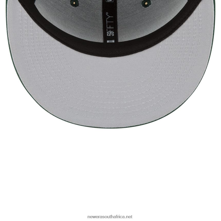 Atlanta Braves Felt x MLB Dark Green 59FIFTY Fitted Cap New Era TRBRBN812