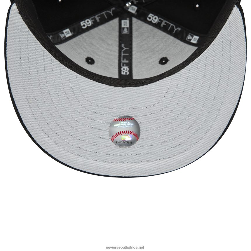 Atlanta Braves Glow in the Dark Black 59FIFTY Fitted Cap New Era TRBRBN949