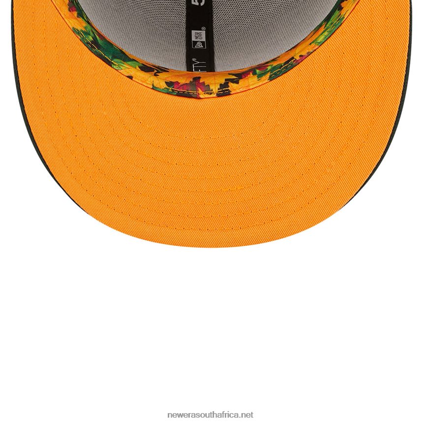 Atlanta Braves Leafy Dark Green 59FIFTY Fitted Cap New Era TRBRBN164