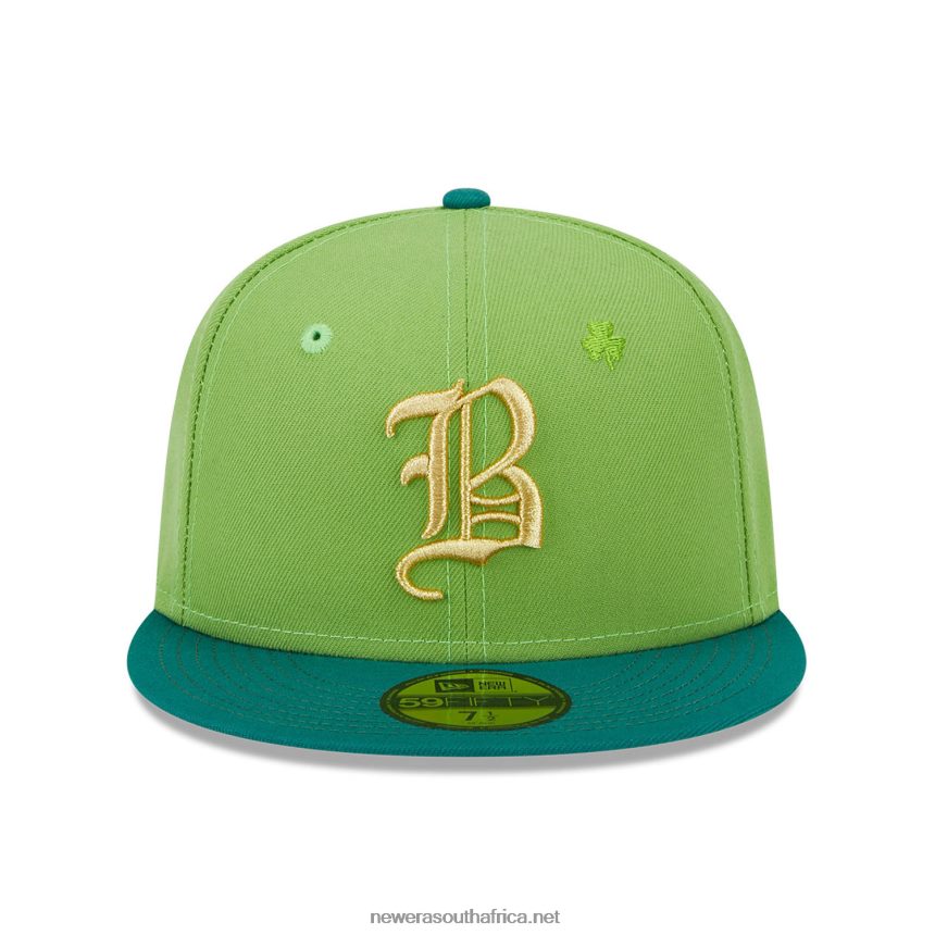 Atlanta Braves Lucky Streak Green 59FIFTY Fitted Cap New Era TRBRBN437