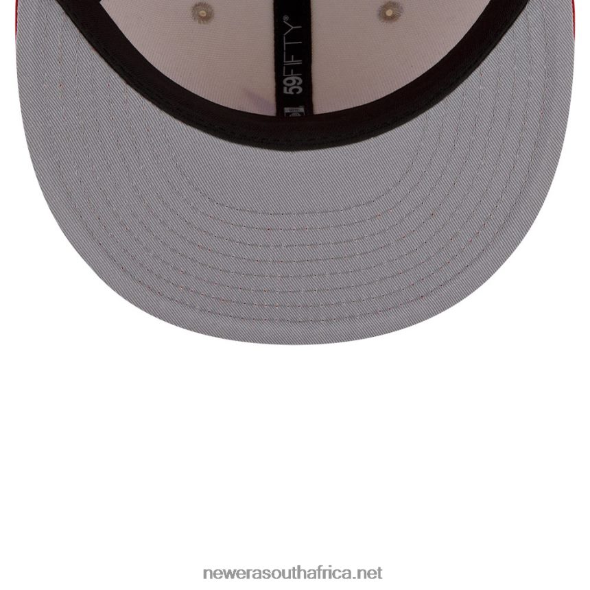 Atlanta Braves MLB 2-Tone Red 59FIFTY Fitted Cap New Era TRBRBN1017