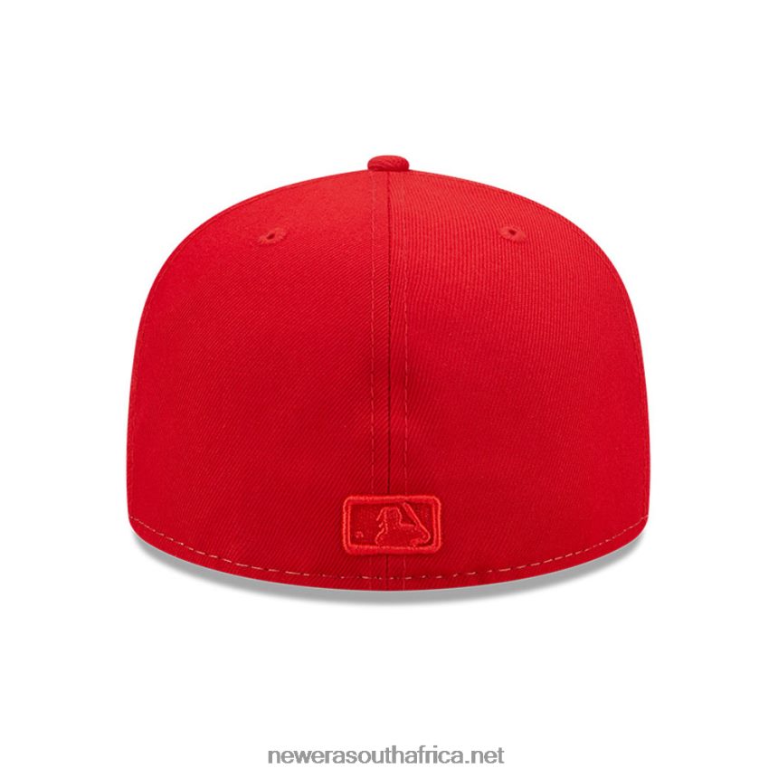 Atlanta Braves MLB 2-Tone Red 59FIFTY Fitted Cap New Era TRBRBN1017