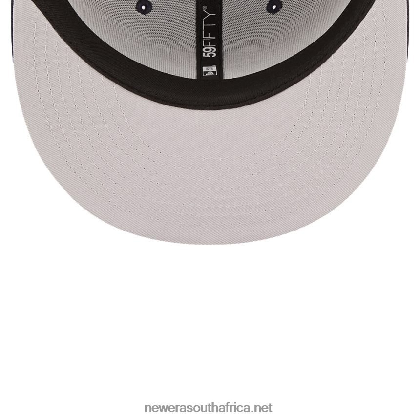 Atlanta Braves MLB Cloud Navy 59FIFTY Fitted Cap New Era TRBRBN671