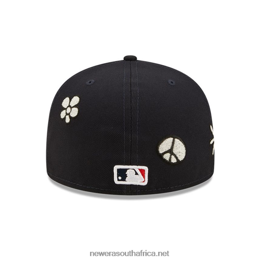 Atlanta Braves MLB Sunlight Pop Navy 59FIFTY Cap New Era TRBRBN1145