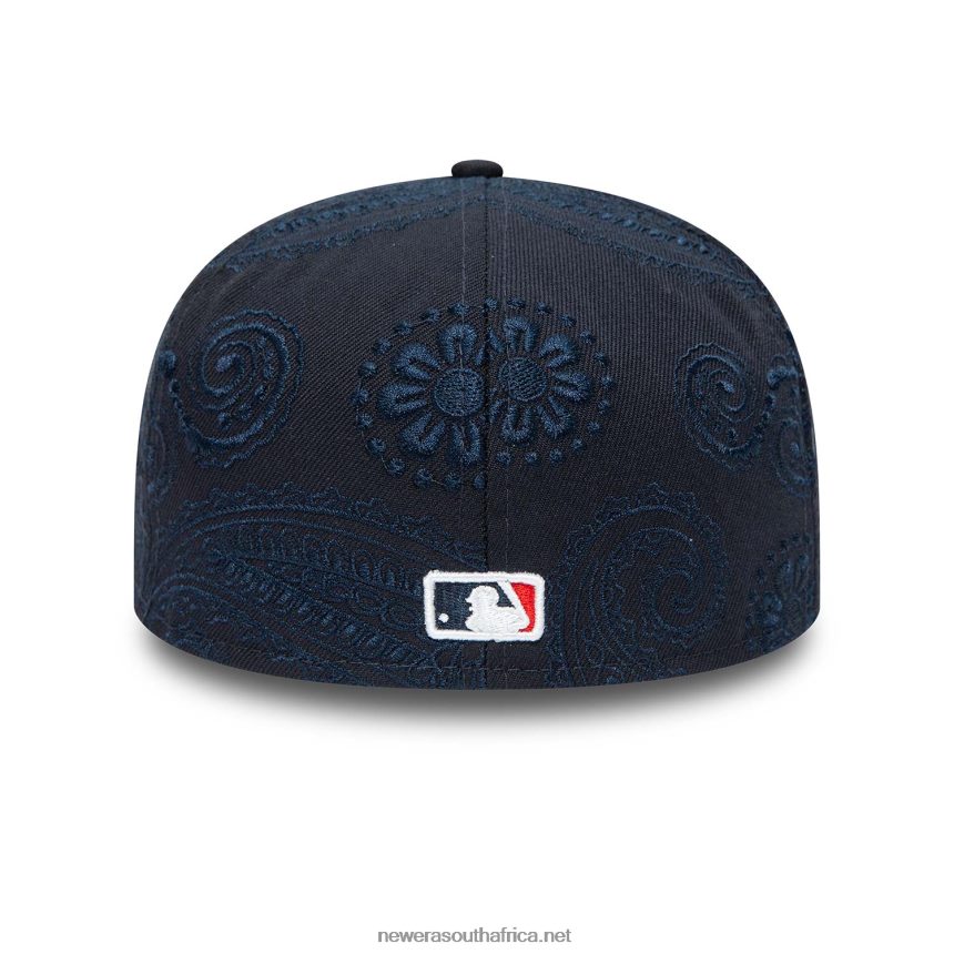 Atlanta Braves MLB Swirl Blue 59FIFTY Fitted Cap New Era TRBRBN526