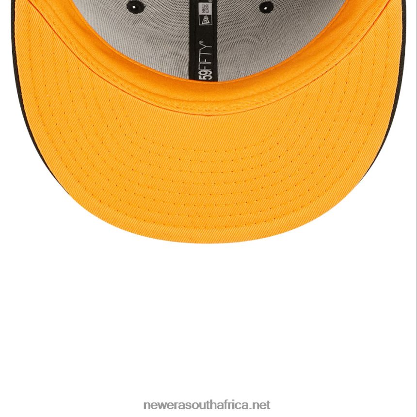 Atlanta Braves Tiger Fill Black 59FIFTY Fitted Cap New Era TRBRBN1433