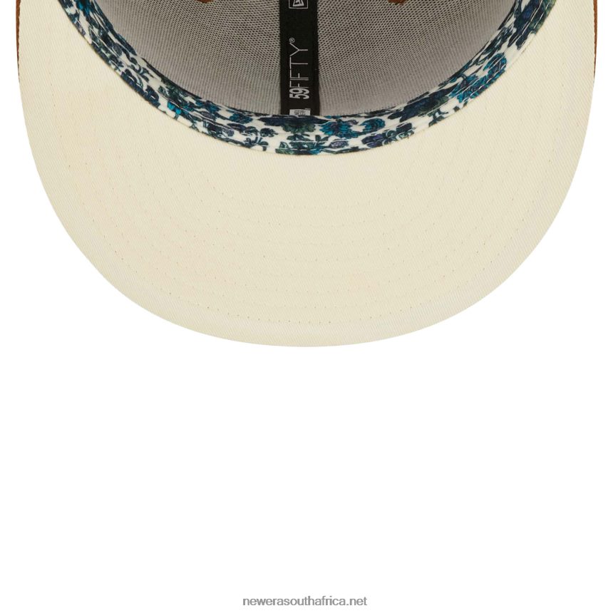 Atlanta Braves Vintage Floral 59FIFTY Cap New Era TRBRBN716