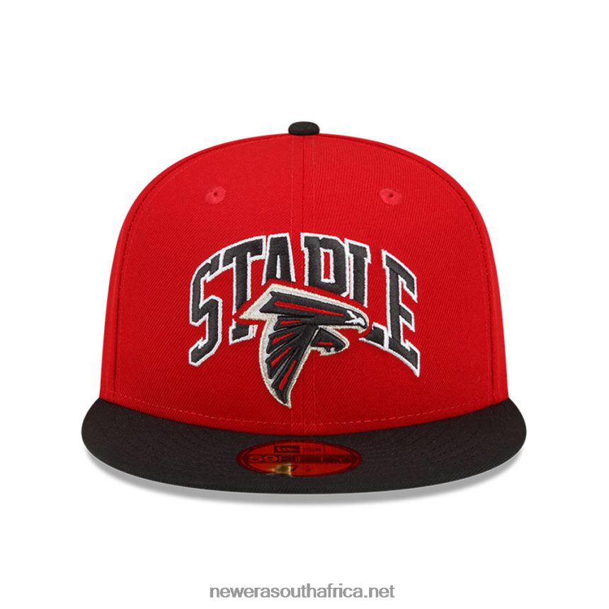 Atlanta Falcons x Staple Red 59FIFTY Fitted Cap New Era TRBRBN903