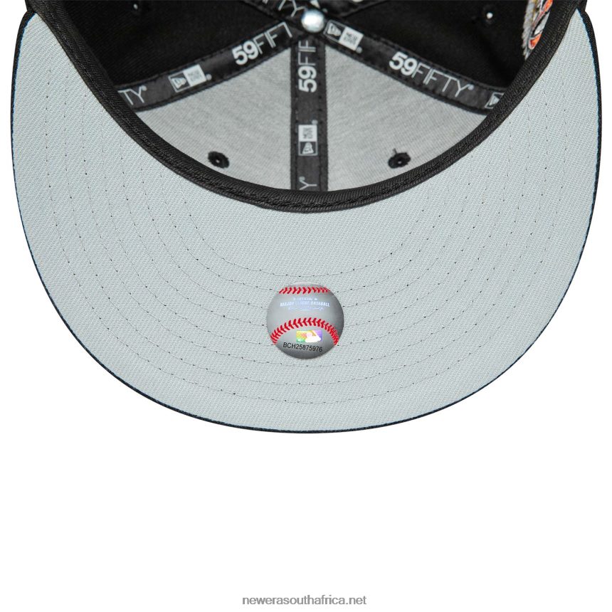 Baltimore Orioles 50th Anniversary Black 59FIFTY Fitted Cap New Era TRBRBN327