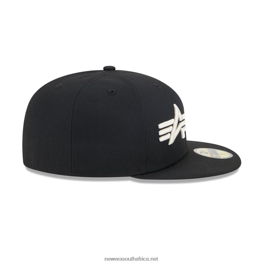 Baltimore Orioles Alpha Industries X MLB Black 59FIFTY Fitted Cap New Era TRBRBN679
