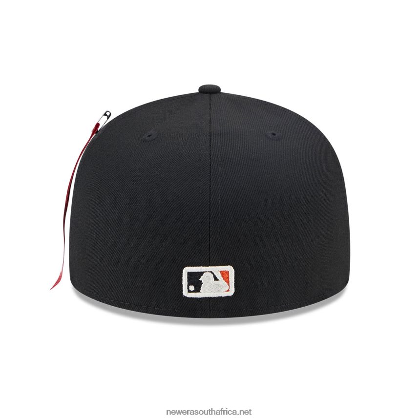 Baltimore Orioles Alpha Industries X MLB Black 59FIFTY Fitted Cap New Era TRBRBN679