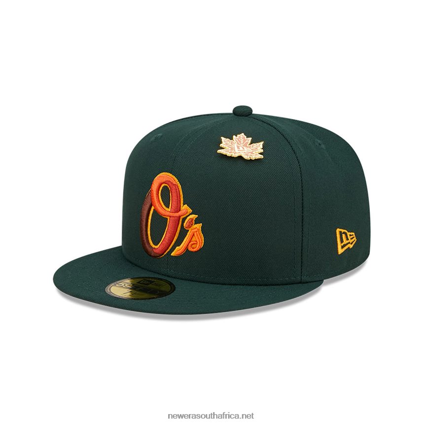 Baltimore Orioles Leafy Dark Green 59FIFTY Fitted Cap New Era TRBRBN534