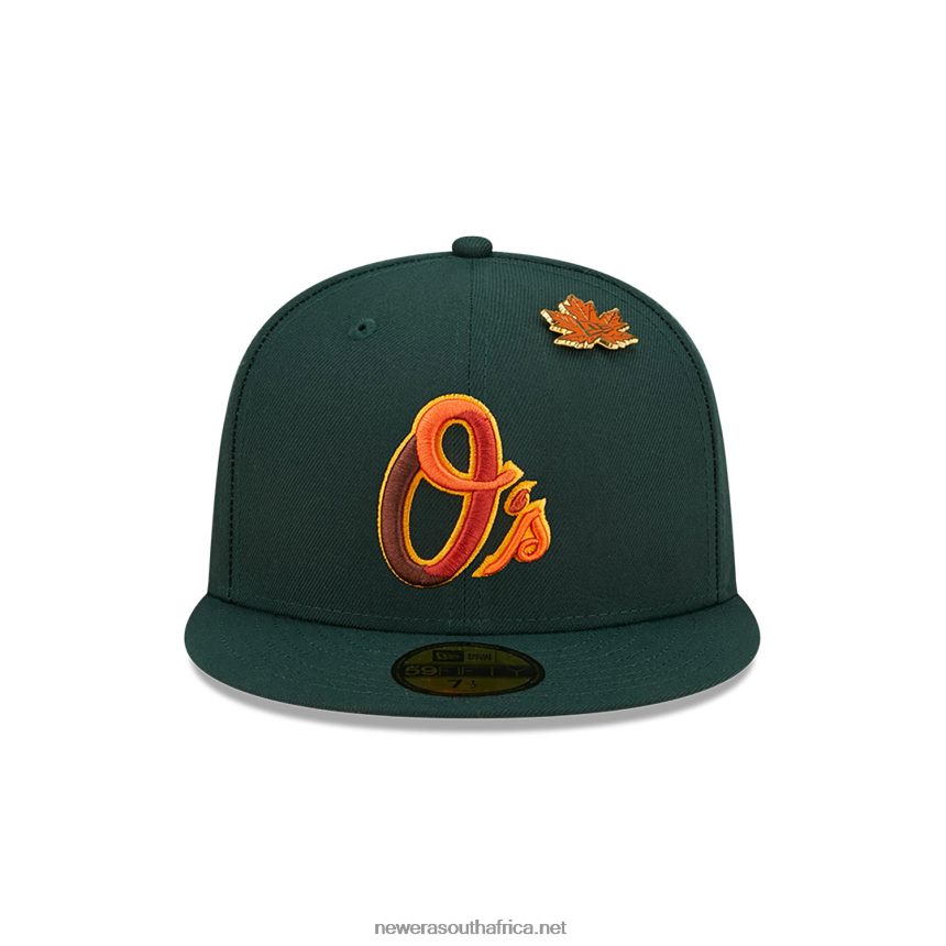 Baltimore Orioles Leafy Dark Green 59FIFTY Fitted Cap New Era TRBRBN534