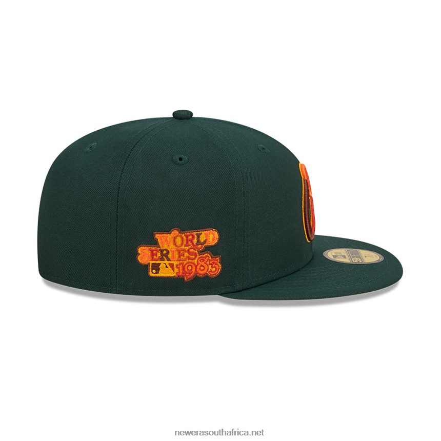 Baltimore Orioles Leafy Dark Green 59FIFTY Fitted Cap New Era TRBRBN534