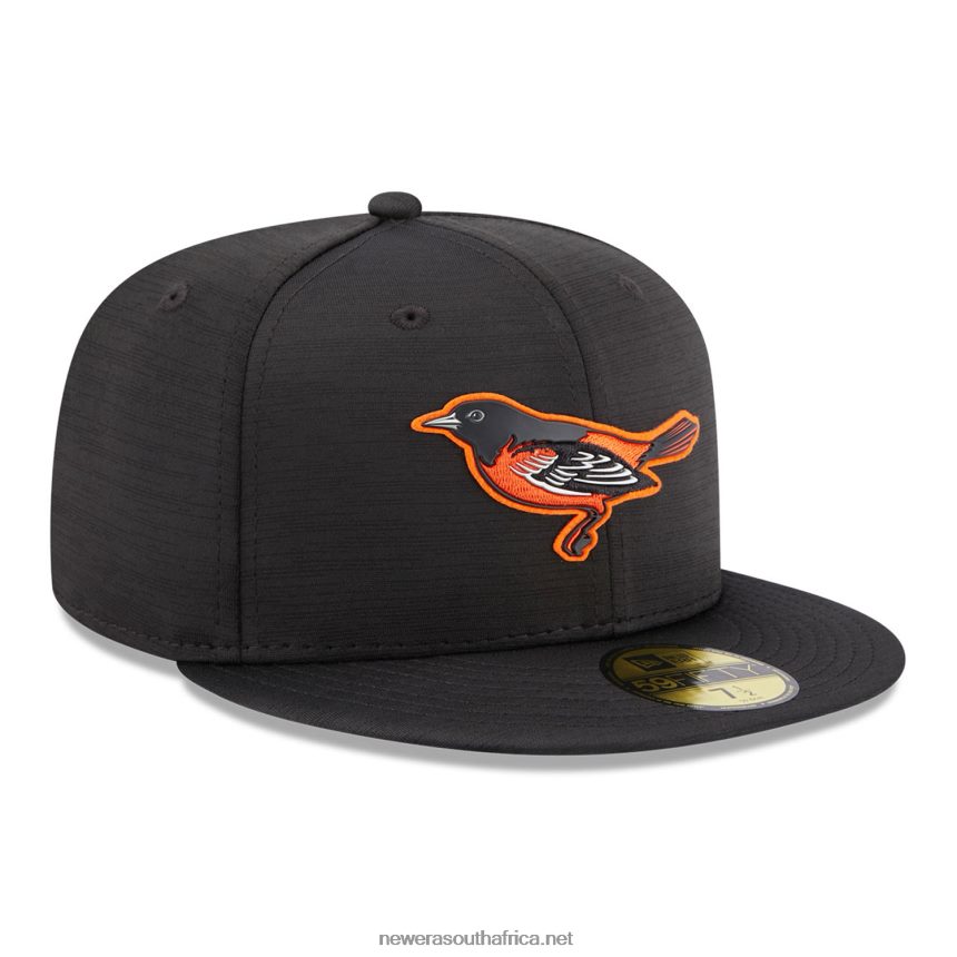 Baltimore Orioles MLB Clubhouse Black 59FIFTY Fitted Cap New Era TRBRBN258