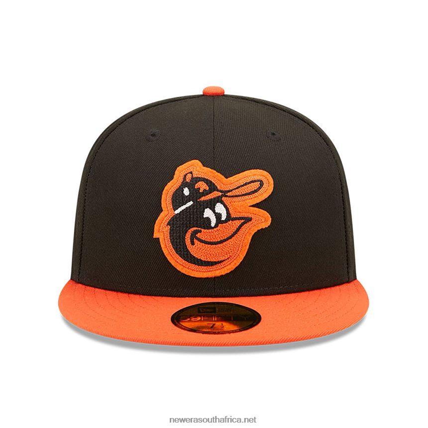 Baltimore Orioles NE Letterman Black 59FIFTY Fitted Cap New Era TRBRBN703