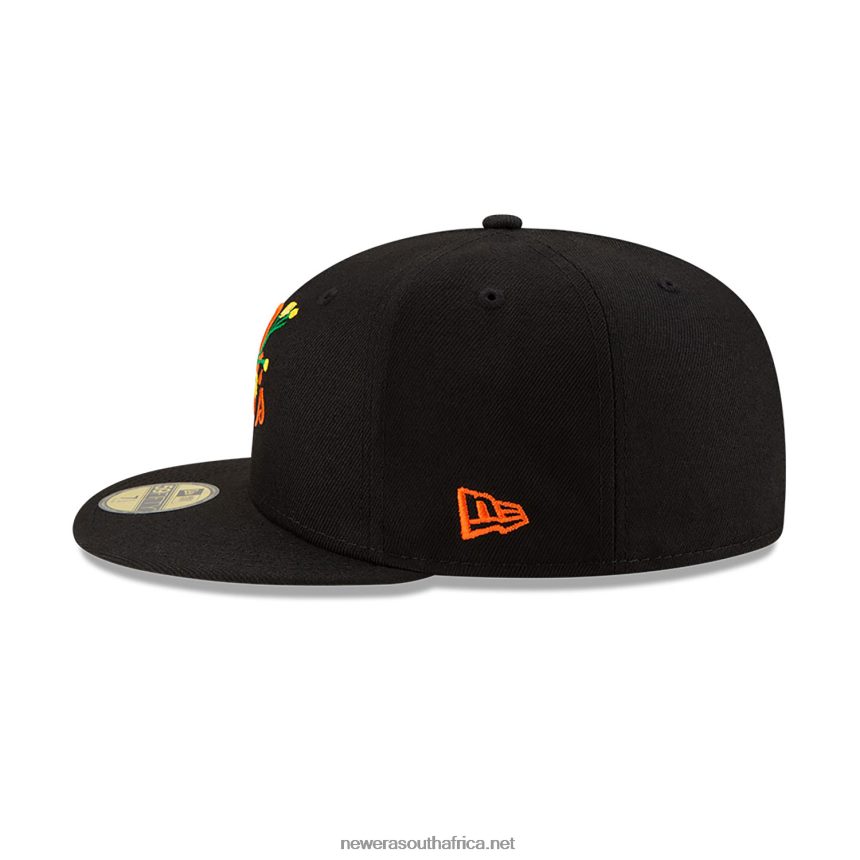 Baltimore Orioles Side Patch Bloom Black 59FIFTY Fitted Cap New Era TRBRBN1079