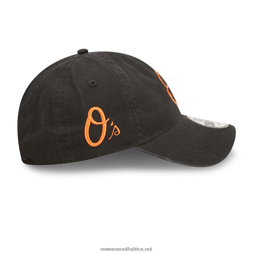 Baltimore Orioles Team Patch Black 9TWENTY Adjustable Cap New Era TRBRBN2217