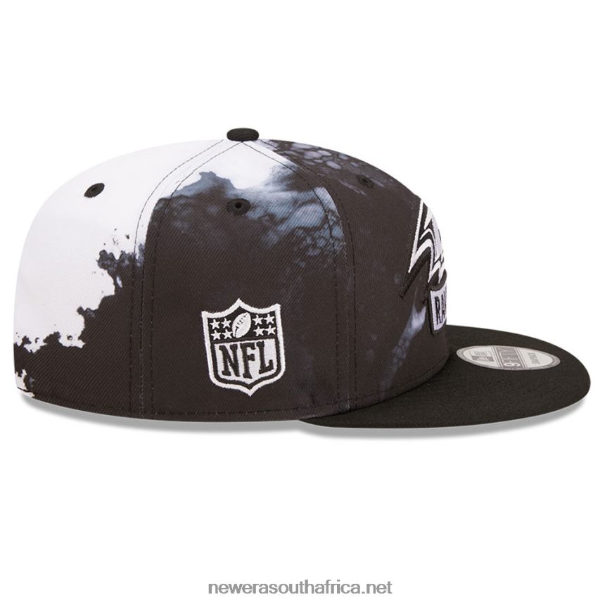 Baltimore Ravens NFL Sideline 2022 Black 9FIFTY Snapback Cap New Era TRBRBN1918