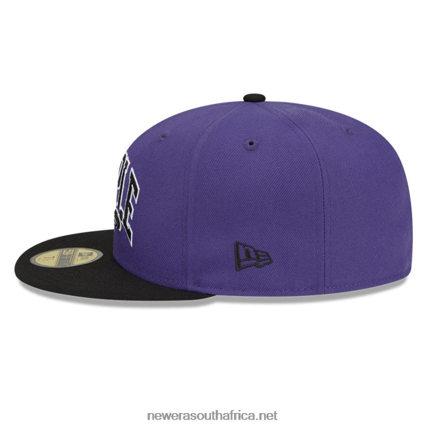 Baltimore Ravens x Staple Purple 59FIFTY Fitted Cap New Era TRBRBN361