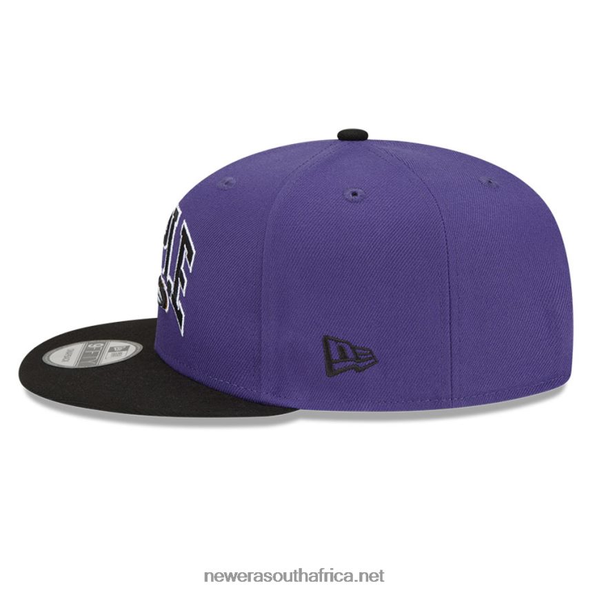 Baltimore Ravens x Staple Purple 9FIFTY Snapback Cap New Era TRBRBN1958