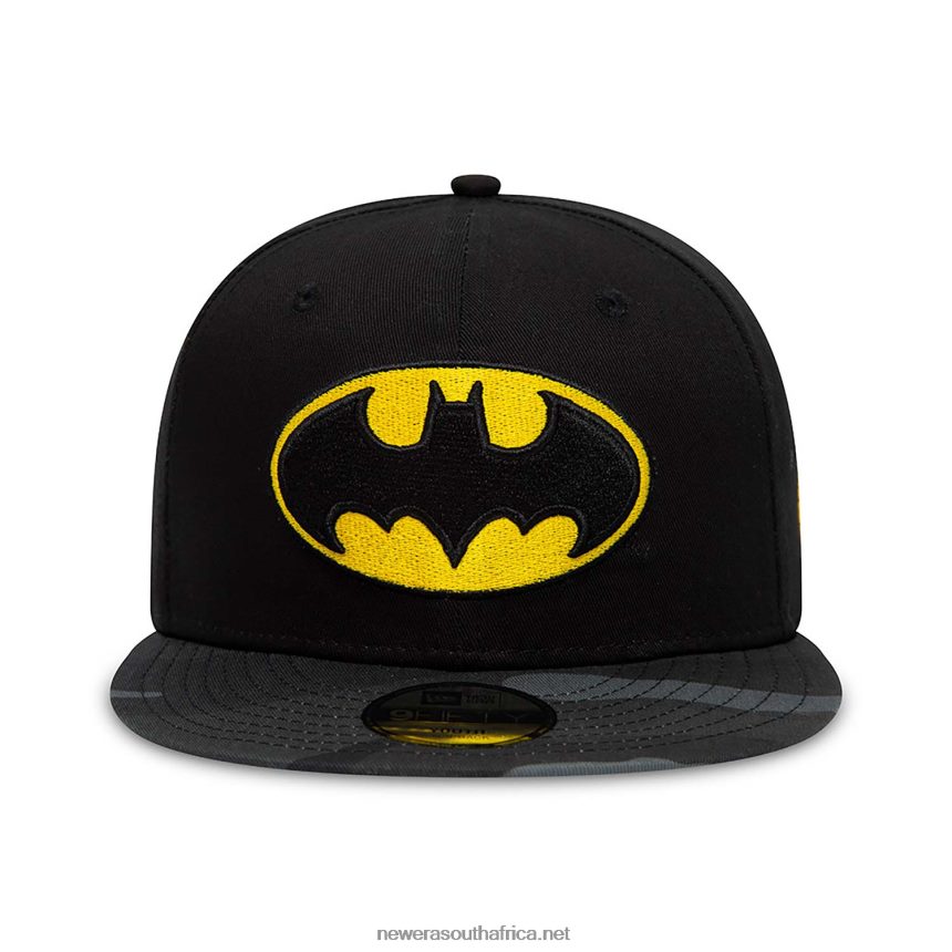 Batman Youth DC Camo Black 9FIFTY Snapback Cap New Era TRBRBN1837