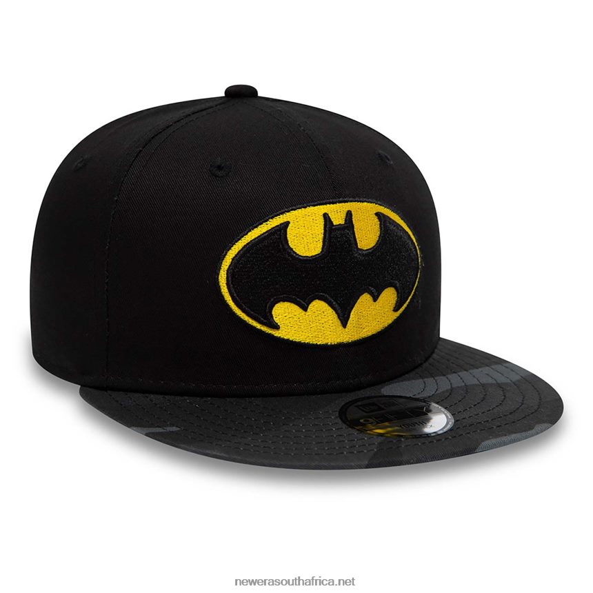 Batman Youth DC Camo Black 9FIFTY Snapback Cap New Era TRBRBN1837