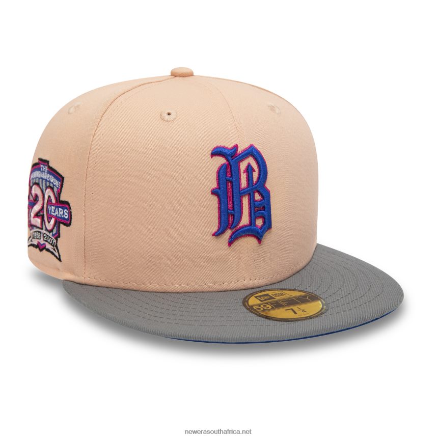 Birmingham Barons MiLB Peach 59FIFTY Fitted Cap New Era TRBRBN476