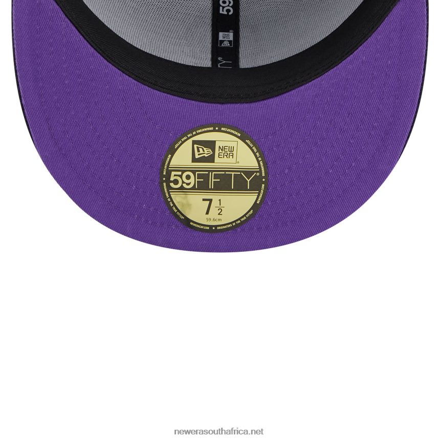 Black Panther Purple and Black 59FIFTY Fitted Cap New Era TRBRBN391
