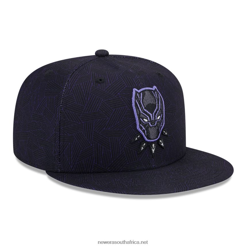Black Panther Purple and Black 59FIFTY Fitted Cap New Era TRBRBN391