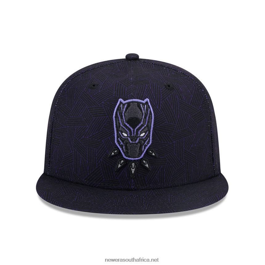 Black Panther Purple and Black 59FIFTY Fitted Cap New Era TRBRBN391